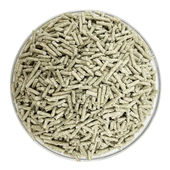 Prodotti per la cura degli animali domestici Lettiera per gattini Matcha Tofu a concrezione rapida da 1,5 mm